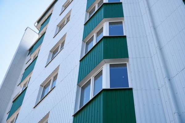 Corrugated Metal Siding Repair in Roseville