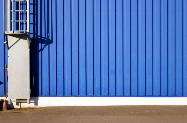 Ribbed Metal Siding Repair in Roseville