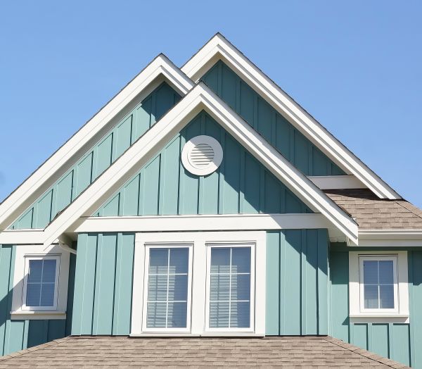 Batten Siding Repair in Roseville